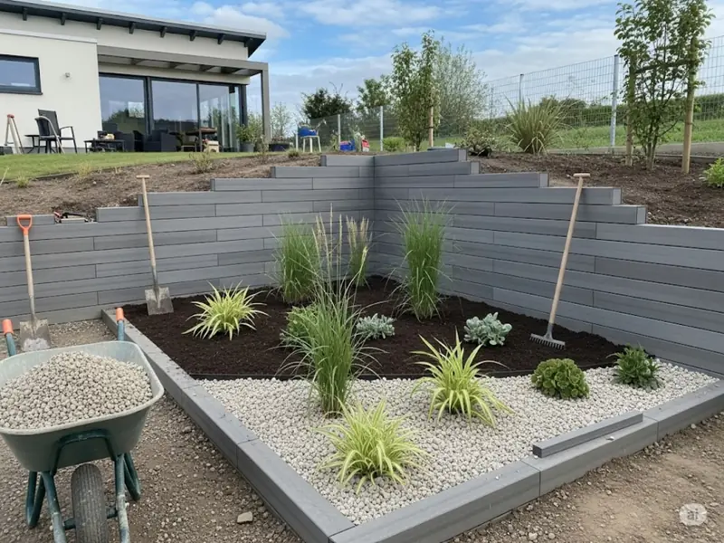 Construction de Murs de Jardin et Murs de Soutènement - Réalisation 1