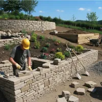 Construction de Murs de Jardin et Murs de Soutènement