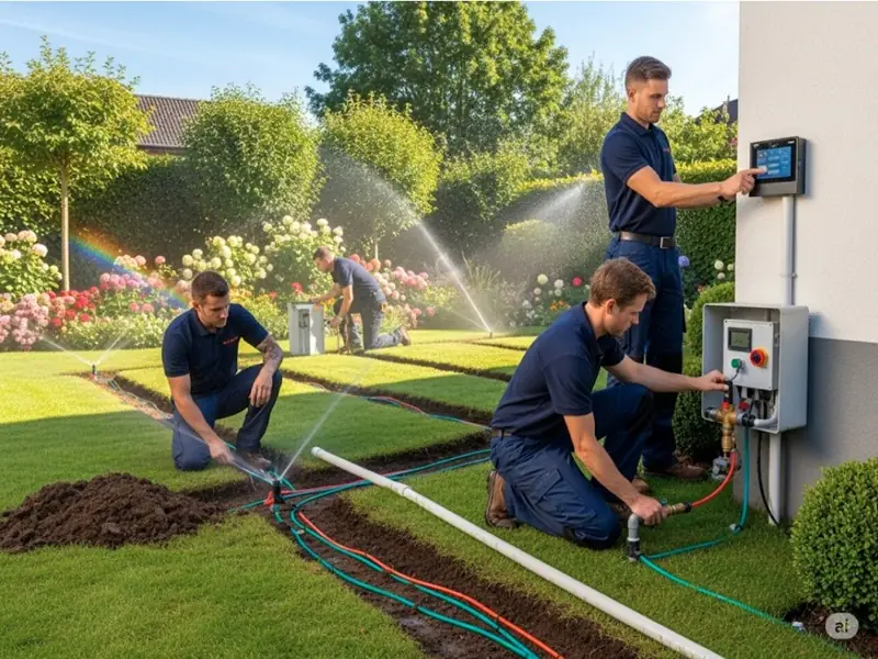 Installation d'Infrastructure d'Arrosage Automatique et Tests - Compiègne