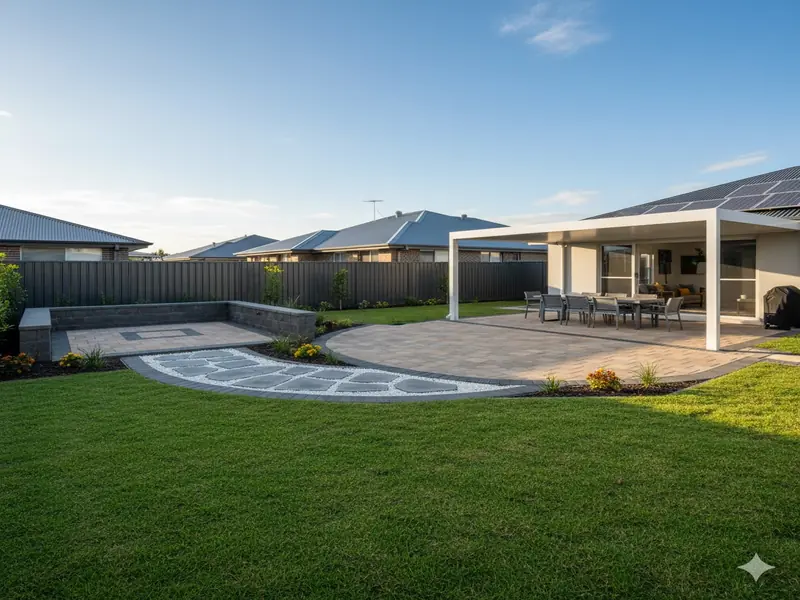 Aménagement de Sols Durs (Dallage, Pavés, Deck Bois, Bordures) - Réalisation 3